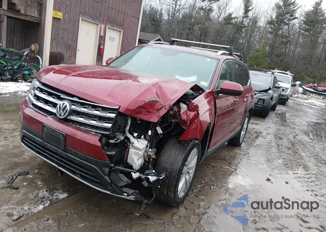 2018 Volkswagen Atlas 3.6L V6 Sel Premium из США, поврежденный, VIN 1V2NR2CA6JC591638